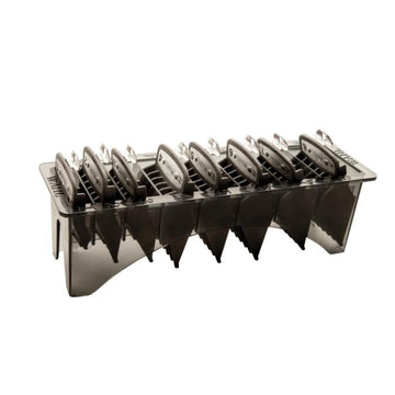 Wahl Premium Cutting Guide Combs #1-#8 Guides with Organizer #03171-500