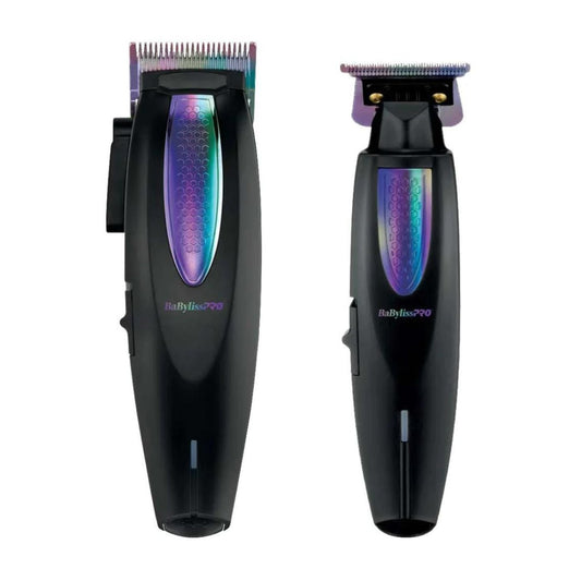 BaBylissPRO LithiumFX Iridescent Clipper & Trimmer Combo #FX73HOLPKRB