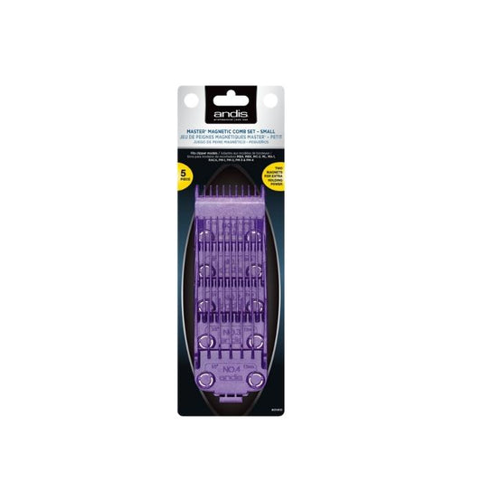 Andis Master Dual Magnet Small 5-Comb Set #01410